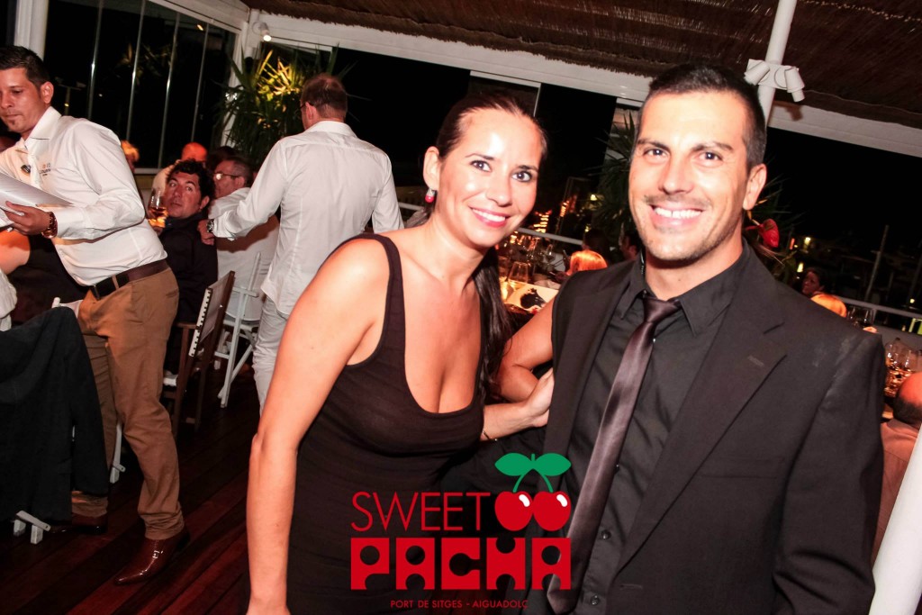 Sweet Pacha Sitges - Los dos camareros que nos atendieron!