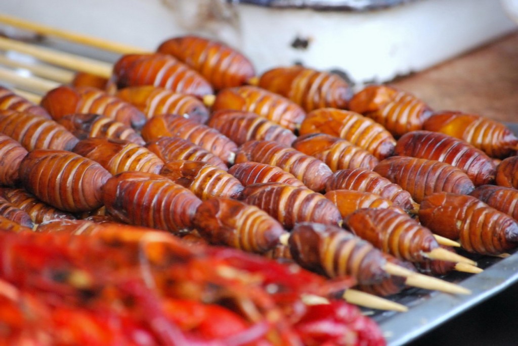 Mercado de Donghuamen Pekin