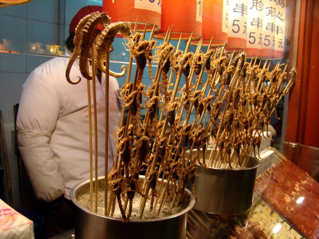 Mercado de Donghuamen Pekin