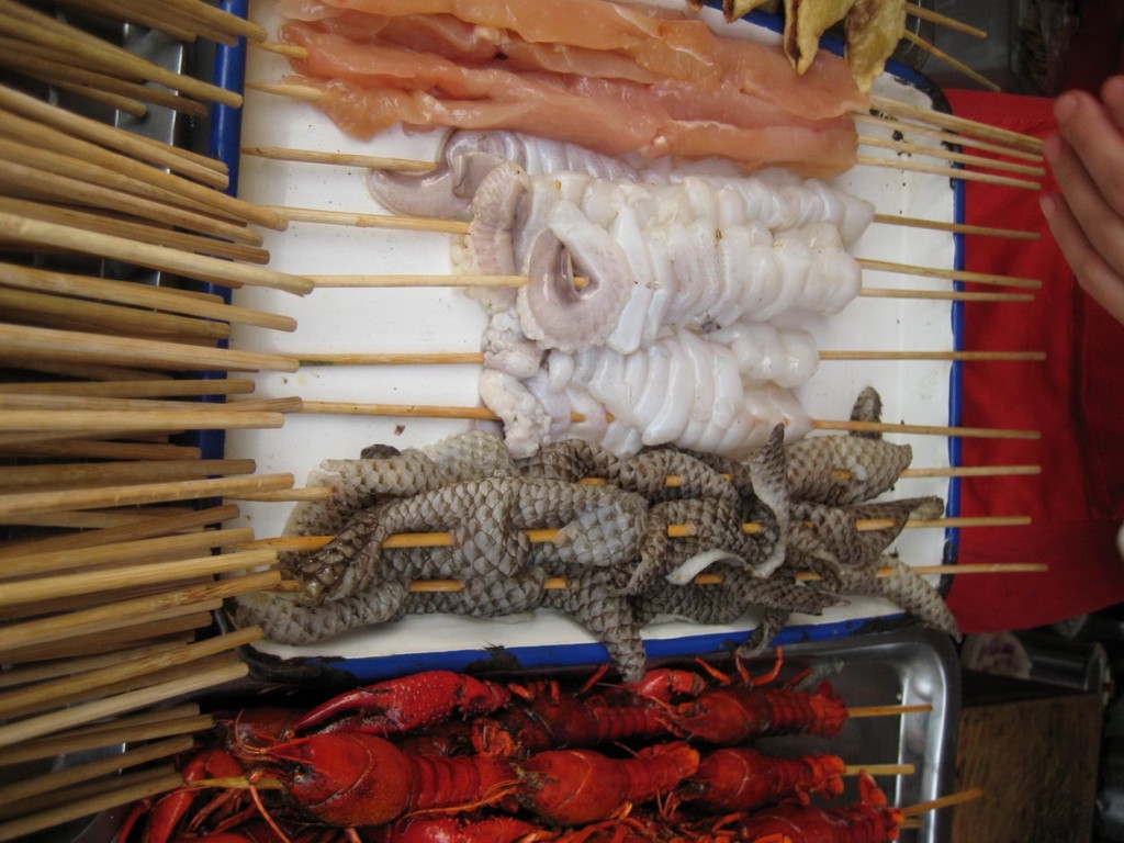 Mercado de Donghuamen Pekin