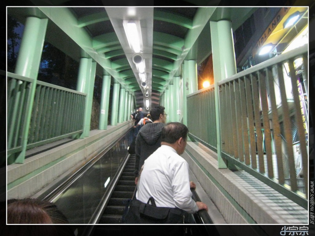 Mid Levels Escalator Hong Kong