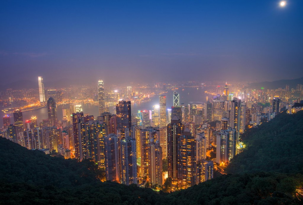 The peak tram hong kong