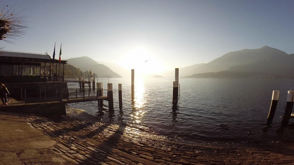Atardecer en Lago di Como
