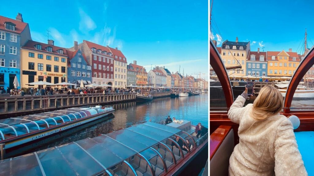 Paseo en barco por el río y canales de Copenhague